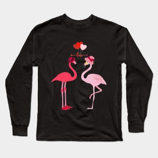 flamingo Long Sleeve T-Shirt